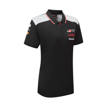 Toyota Gazoo Racing damska koszulka polo WRC official black 2023