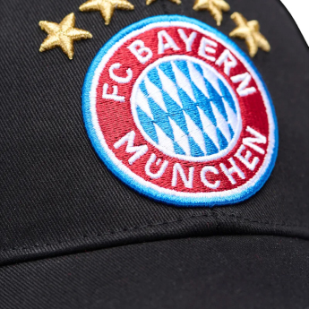 Bayern Monachium dziecięca czapka baseballowa logo black