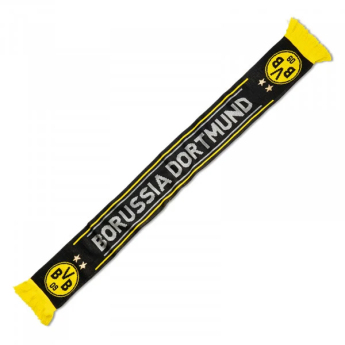 Borusia Dortmund szalik zimowy black