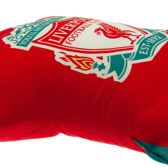 Liverpool poduszka red shirt logo