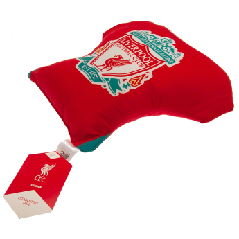 Liverpool poduszka red shirt logo