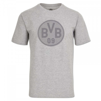 Borusia Dortmund koszulka męska logo grey