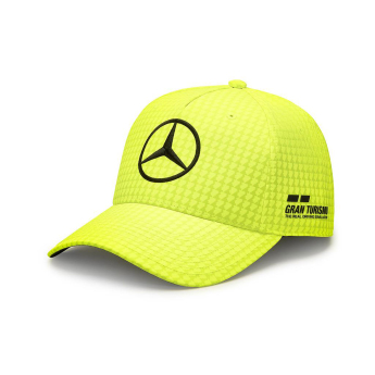 Mercedes AMG Petronas czapka baseballówka Lewis Hamilton yellow F1 Team 2023