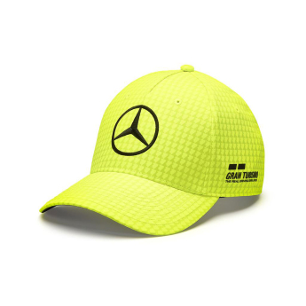 Mercedes AMG Petronas dziecięca czapka baseballowa Lewis Hamilton yellow F1 Team 2023