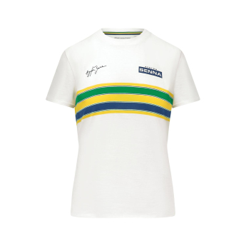 Ayrton Senna koszulka damska Stripe 2022