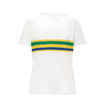 Ayrton Senna koszulka damska Stripe 2022