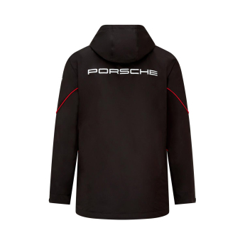 Porsche Motorsport męska kurtka z kapturem Rainjacket Black 2023