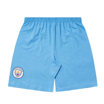 Manchester City piżama dziecięca text navy