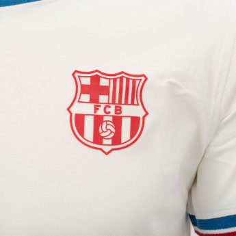 Barcelona koszulka męska Cotton Offwhite