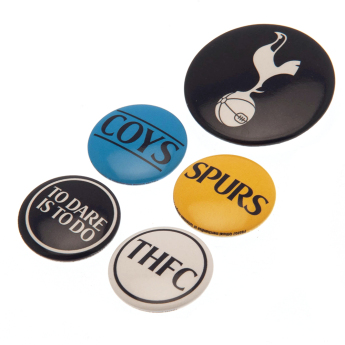 Tottenham zestaw pinesek Button Badge Set
