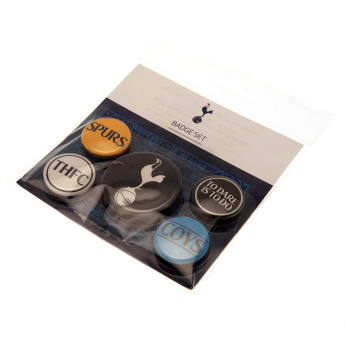 Tottenham zestaw pinesek Button Badge Set