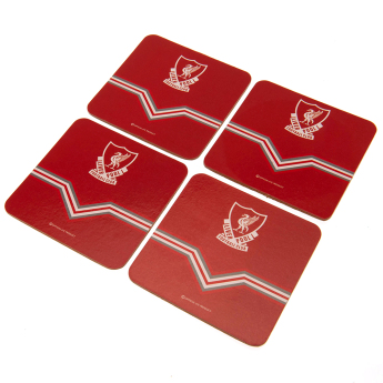 Liverpool podkładka pod kubek 4pk Retro Coasters