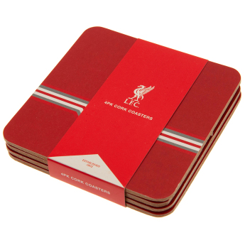 Liverpool podkładka pod kubek 4pk Retro Coasters