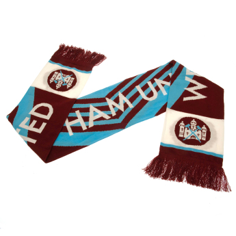 West Ham United szalik zimowy Retro 1976