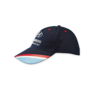 Hyundai Motorsport czapka baseballówka logo navy 2023
