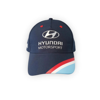 Hyundai Motorsport czapka baseballówka logo navy 2023