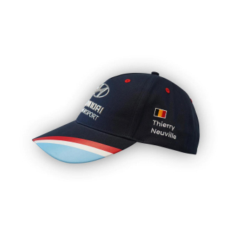 Hyundai Motorsport czapka baseballówka Neuville logo navy 2023