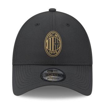 AC Milan czapka baseballówka 9Forty gold