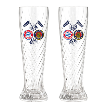 Bayern Monachium szklanka 2pack Weissbierglas