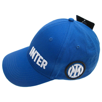 Inter Milan czapka baseballówka text blue