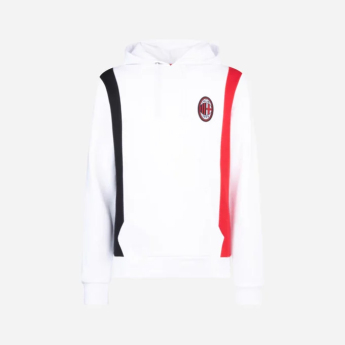 AC Milan męska bluza z kapturem Logo white