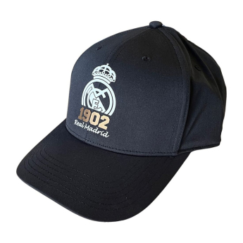 Real Madryt czapka baseballówka No43 Crest black