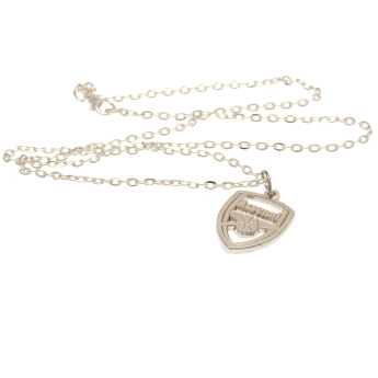 Arsenal naszyjnik Silver Plated Boxed Pendant CR