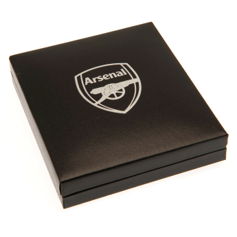 Arsenal naszyjnik Silver Plated Boxed Pendant CR