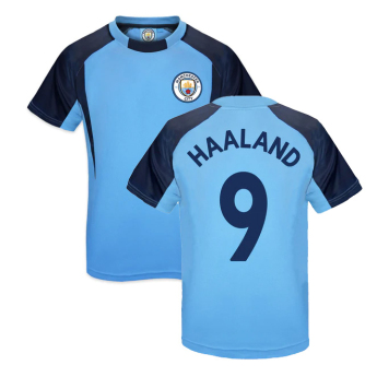Manchester City dziecięca koszulka meczowa Sky Haaland