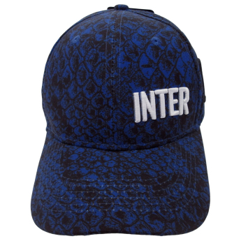 Inter Milan czapka baseballówka navy text