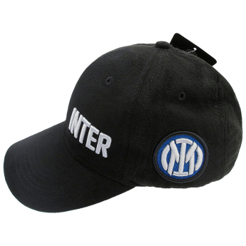 Inter Milan czapka baseballówka text black