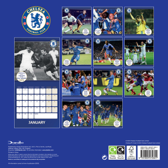 Chelsea kalendarz 2024 Legends