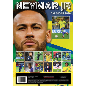 Neymar Jr kalendarz not official NEYMAR 2024