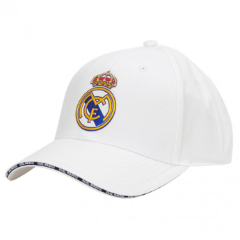 Real Madryt czapka baseballówka No44 Crest white