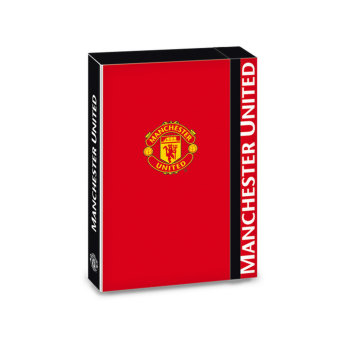 Manchester United pudełko A5 na zeszyty red