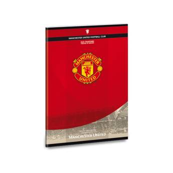Manchester United zeszyt A5 red empty