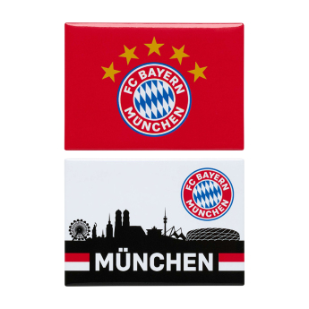 Bayern Monachium zestaw magnesów Logo Skyline