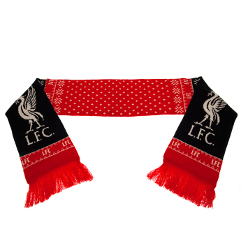 Liverpool szalik zimowy Snowflake Scarf