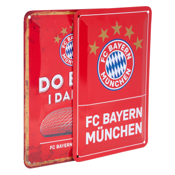 Bayern Monachium zestaw 2 tablic red