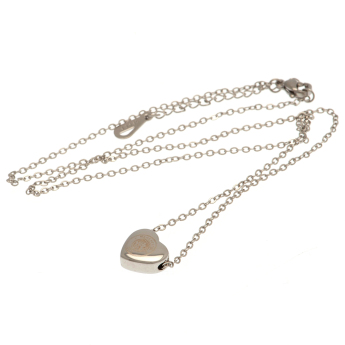 Manchester City naszyjnik Stainless Steel Heart Necklace