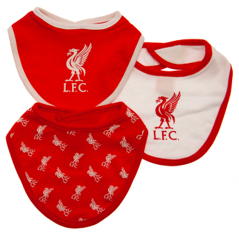 Liverpool śliniak 3 Pack Bibs RC