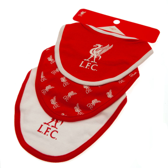 Liverpool śliniak 3 Pack Bibs RC