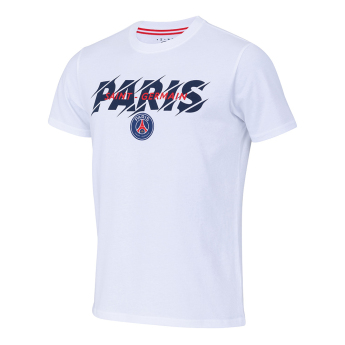 Paris Saint Germain koszulka męska Slogan white