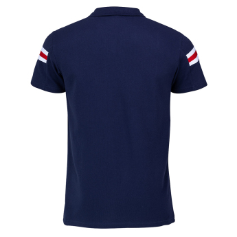 Paris Saint Germain męska koszulka polo Sleeve Stripe blue
