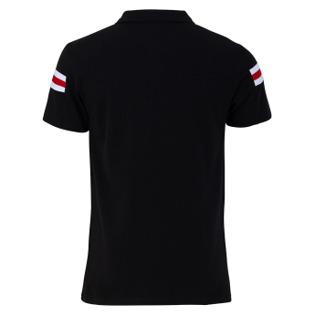 Paris Saint Germain męska koszulka polo Sleeve Stripe black