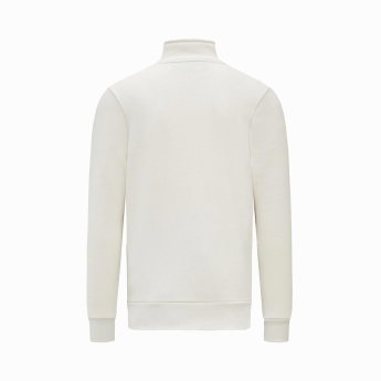 Ayrton Senna bluza męska 1/4 zip Seasonal white 2023