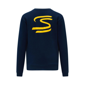 Ayrton Senna bluza męska Crew Seasonal blue 2023