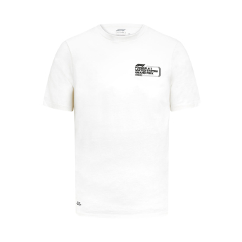Formuła 1 koszulka męska Austin RS white 2023