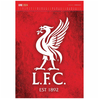 Liverpool kalendarz Deluxe 2024