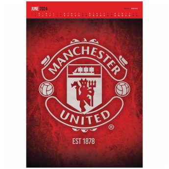 Manchester United kalendarz Deluxe 2024